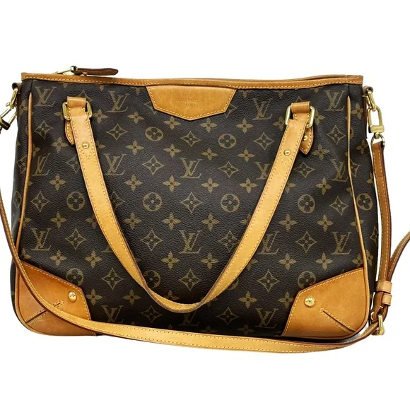 Louis Vuitton Estrela MM Tote Crossbody Handbag Monogram Brown Canvas - Picture 3 of 15